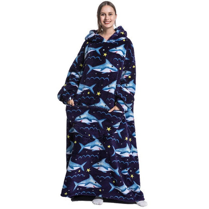 Oversized Wearable Blanket Hoodie